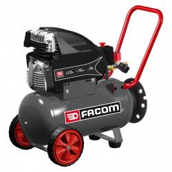 Mecafer Compresseur Pro Coaxial Lubrifie FACOM Cuve de 24 L 10 Bars, Mecafer Kobleo