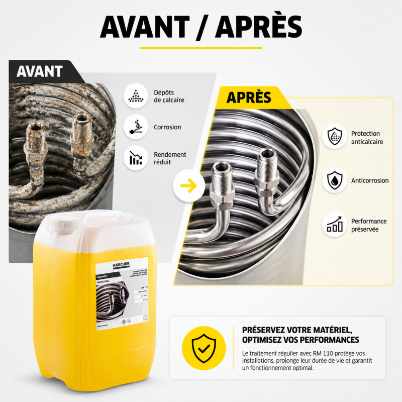 Karcher Agent d'Entretien PressurePro RM 110 Bidon de 20 L pH 9, Karcher Kobleo