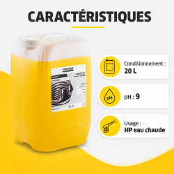 Karcher Agent d'Entretien PressurePro RM 110 Bidon de 20 L pH 9, Karcher Kobleo