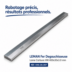 Leman Fer Degauchisseuse HM 400x30x3.0 mm LEMAN Kobleo