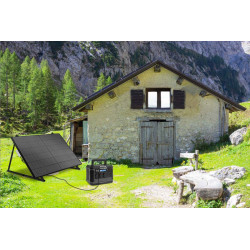 Mecafer Panneau Solaire Bifacial 500W Extension Station PW3600HD, Mecafer Kobleo