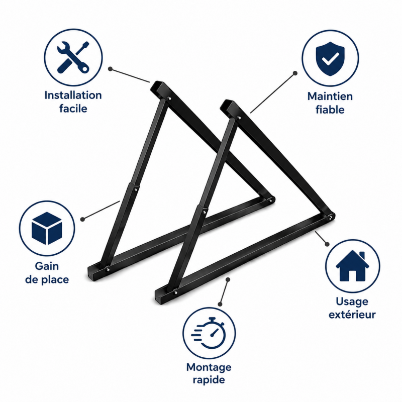 Mecafer Accessoire Solaire pour Kit Photovoltaique Bifacial Plug Play, Mecafer Kobleo