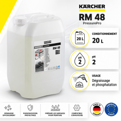 Karcher Agent de Phosphatation PressurePro RM 48 Bidon de 20 L, Karcher Kobleo