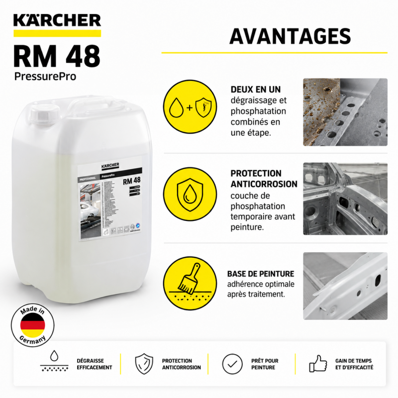 Karcher Agent de Phosphatation PressurePro RM 48 Bidon de 20 L, Karcher Kobleo