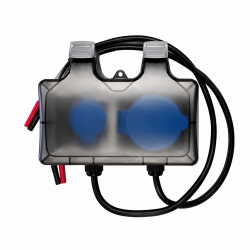 Mecafer Boitier de Connexion Parallele IP66 Station PW3600HD Noir, Mecafer Kobleo
