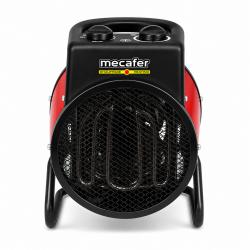 Mecafer Chauffage de Chantier Electrique 3000W Inox 276 m3 par h, Mecafer Kobleo