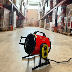 Mecafer Chauffage d Atelier Electrique Soufflant 3000W Inox Ailettes, Mecafer Kobleo