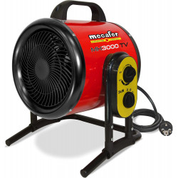 Mecafer Chauffage d Atelier Electrique Soufflant 3000W Inox Ailettes, Mecafer Kobleo