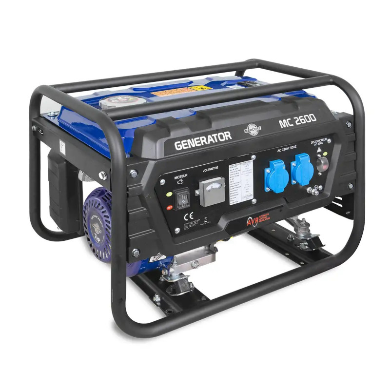 Mecafer Groupe Electrogene Essence Portable 7 HP Sonore 95 dB(A), Mecafer Kobleo