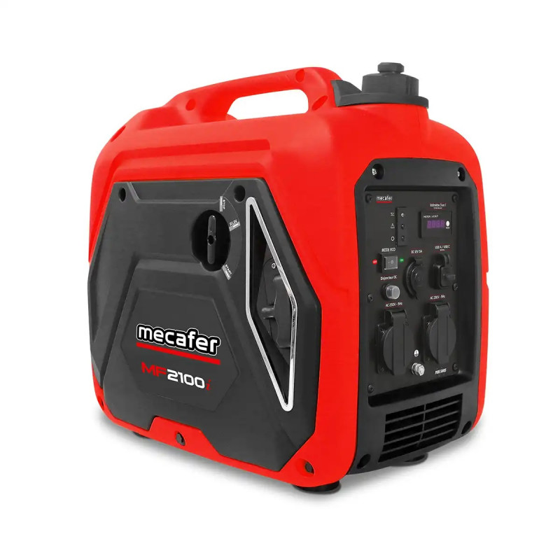 Mecafer Groupe Electrogene Inverter Portable 2050W Reservoir de 3.6 L, Mecafer Kobleo
