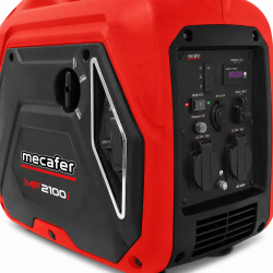 Mecafer Groupe Electrogene Inverter Portable 2050W Reservoir de 3.6 L, Mecafer Kobleo