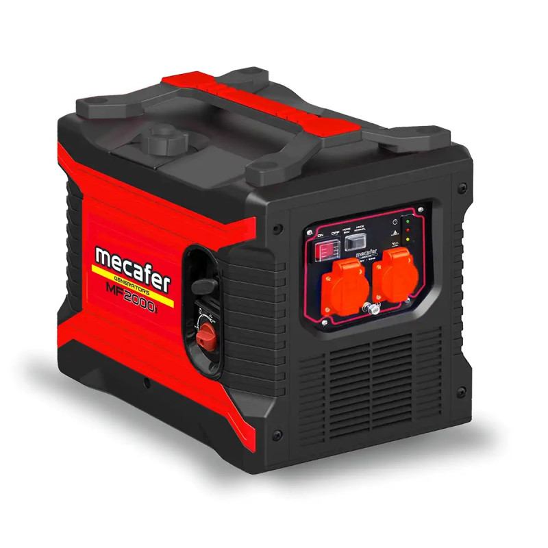 Mecafer Groupe Electrogene Inverter Essence 2500W Reservoir de 4 L, Mecafer Kobleo