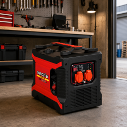 Mecafer Groupe Electrogene Inverter Essence 2500W Reservoir de 4 L, Mecafer Kobleo