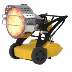 Sovelor Chauffage radiant mobile Fioul 43kW (sans cheminée)-Flash 1 Sovelor Kobleo