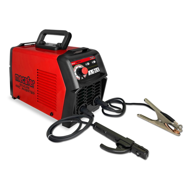 Mecafer Poste a Souder Inverter MMA Compact 120A Electrodes de 3.2 mm, Mecafer Kobleo