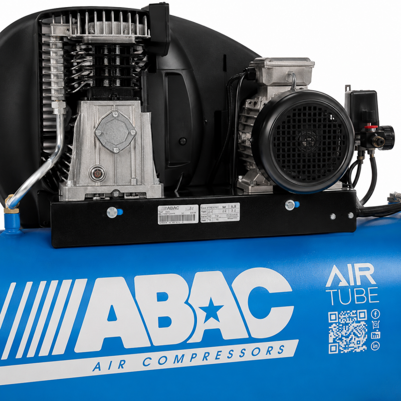 Compresseur à Courroie ABAC EXT A39B 200 CT4 200L 4CV Triphasé