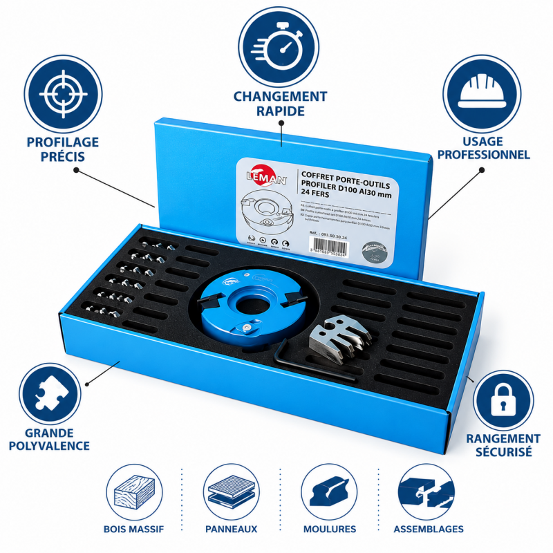 Leman Coffret PO Profiler D100 24 Fers LEMAN Kobleo