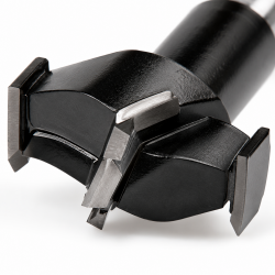 Leman Meche a Bois au Carbure HM a Fond Plat D. 38 mm Pro, Leman Kobleo