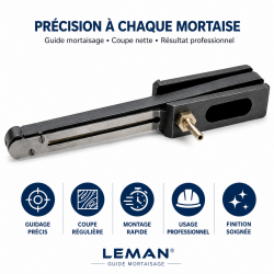 Leman Guide Mortaisage Sect. 8x12 L25 LEMAN Kobleo