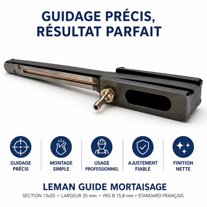 Leman Guide Mortaisage Sect. 13x20 L35 LEMAN Kobleo