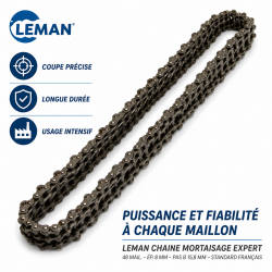 Leman Chaine Mortaisage 48 Mail. Ep. 8 LEMAN Kobleo