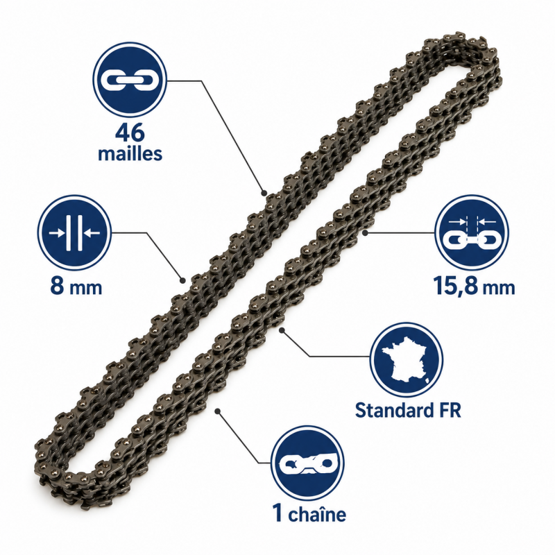 Leman Chaine Mortaisage 46 Mail. Ep. 8 LEMAN Kobleo