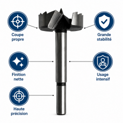 Leman Meche Faconner Acier D60 Q12,5 LEMAN Kobleo