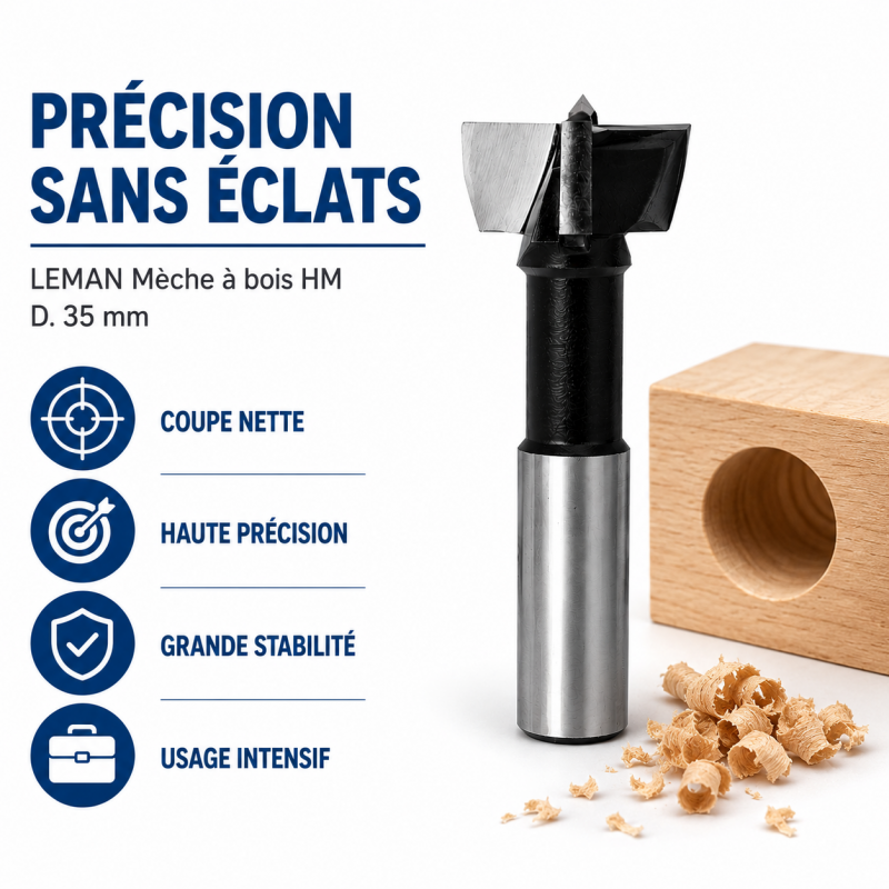 Leman Meche a Bois HM D. 35 mm Pro, Leman Kobleo