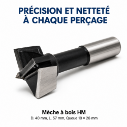 Leman Meche a Bois HM D. 40 mm Pro, Leman Kobleo