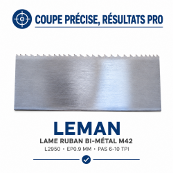Leman Lame Ruban M42 L2950 Pas 6-10 LEMAN Kobleo
