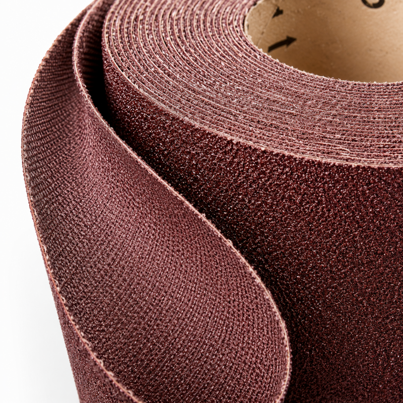 Leman Rouleau Abrasif Toile 115 mm x 25 m Grain 80 Bois, Leman Kobleo