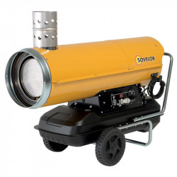 Sovelor Chauffage mobile air pulsé au fuel 49kW 2150m3/h Fuel ou Gasoil ou GNR Kobleo