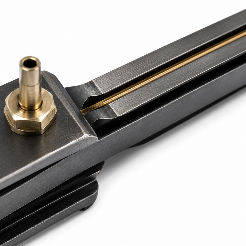 Leman Guide de Mortaiseuse 30 x 30 x 100 mm Pas B Pro, Leman Kobleo