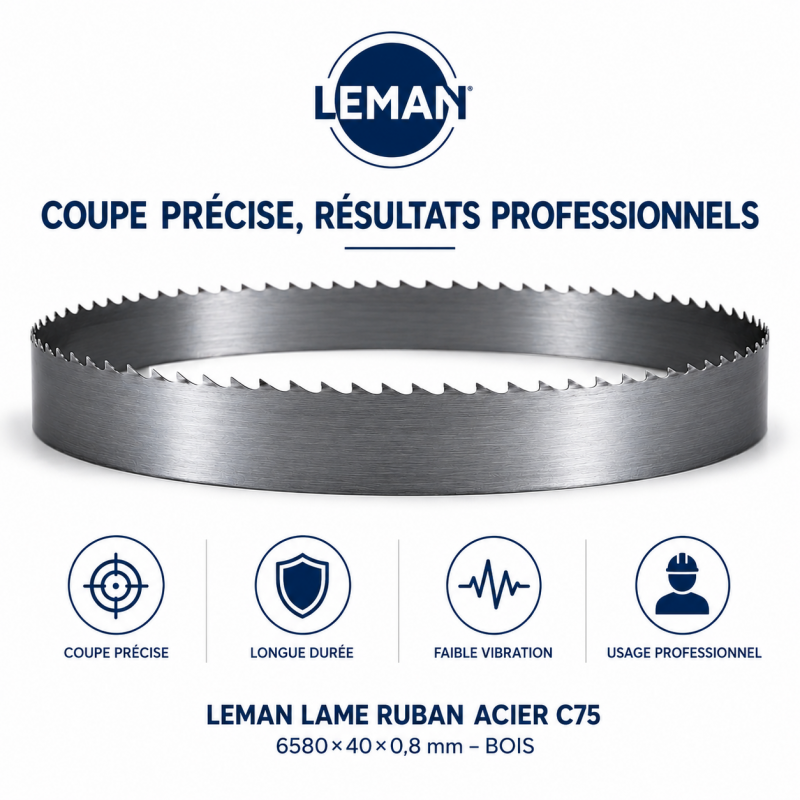 Leman Lame Ruban C75 6580x40x0,8 LEMAN Kobleo