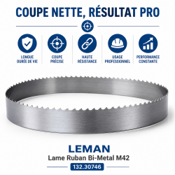 Leman Lame Ruban M42 L3350 Pas 4-6 LEMAN Kobleo