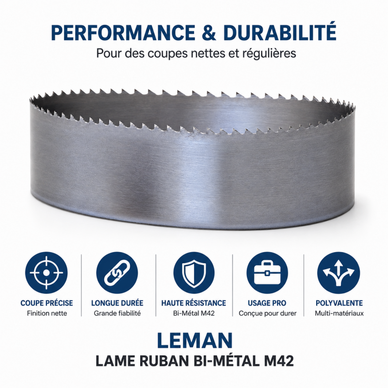 Leman Lame Ruban M42 L3150 Pas 6-10 LEMAN Kobleo