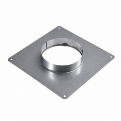 TEN Plaque d'étanchéité inox 350x350 Ø140 TEN Kobleo