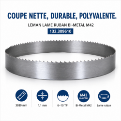 Leman Lame Ruban M42 L3880 Pas 6-10 LEMAN Kobleo