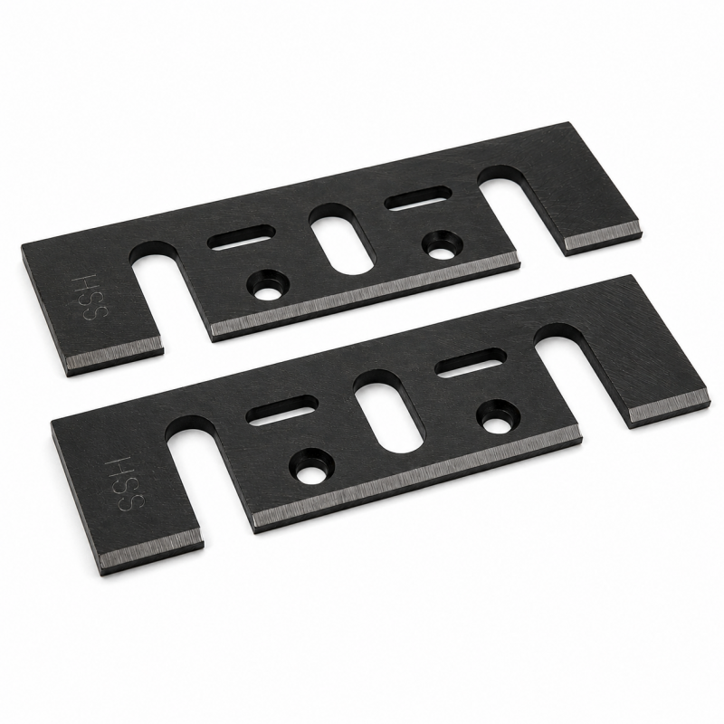 Leman Jeu de 2 Fers de Rabot HSS 170 mm Pro, Leman Kobleo
