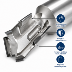 Leman Fer de Remplacement HSS 20 x 52 x 2.0 mm Pro, Leman Kobleo