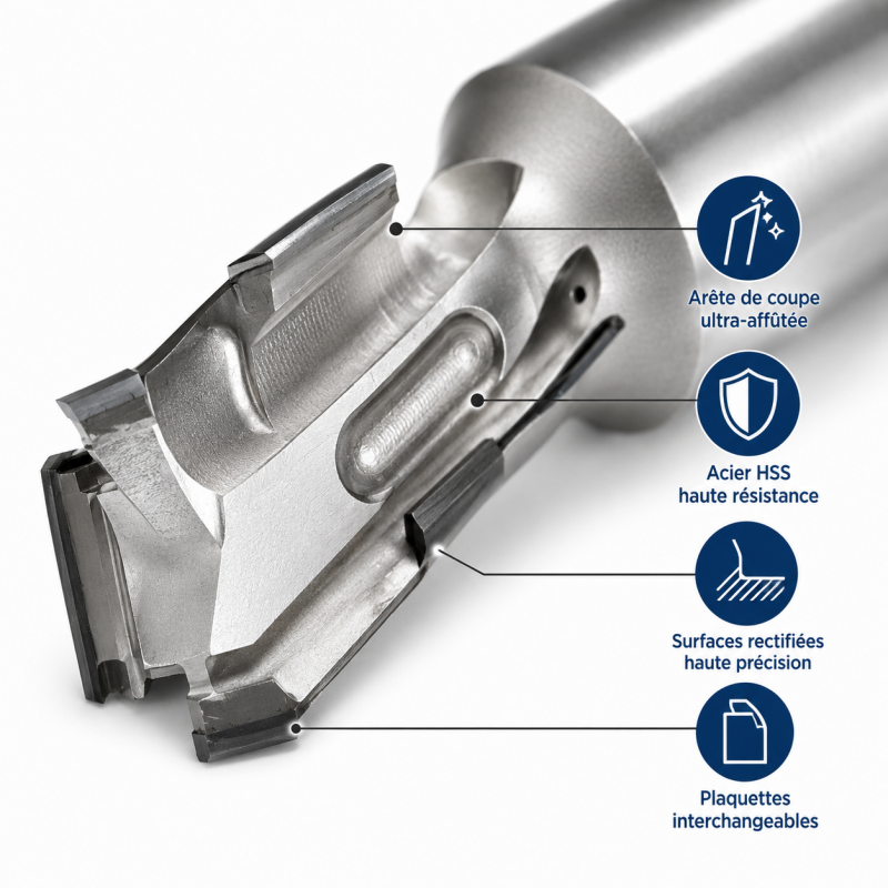 Leman Fer de Remplacement HSS 20 x 52 x 2.0 mm Pro, Leman Kobleo
