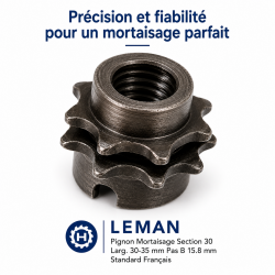 Leman Pignon Mortaisage Sect. 30 L30-35 LEMAN Kobleo