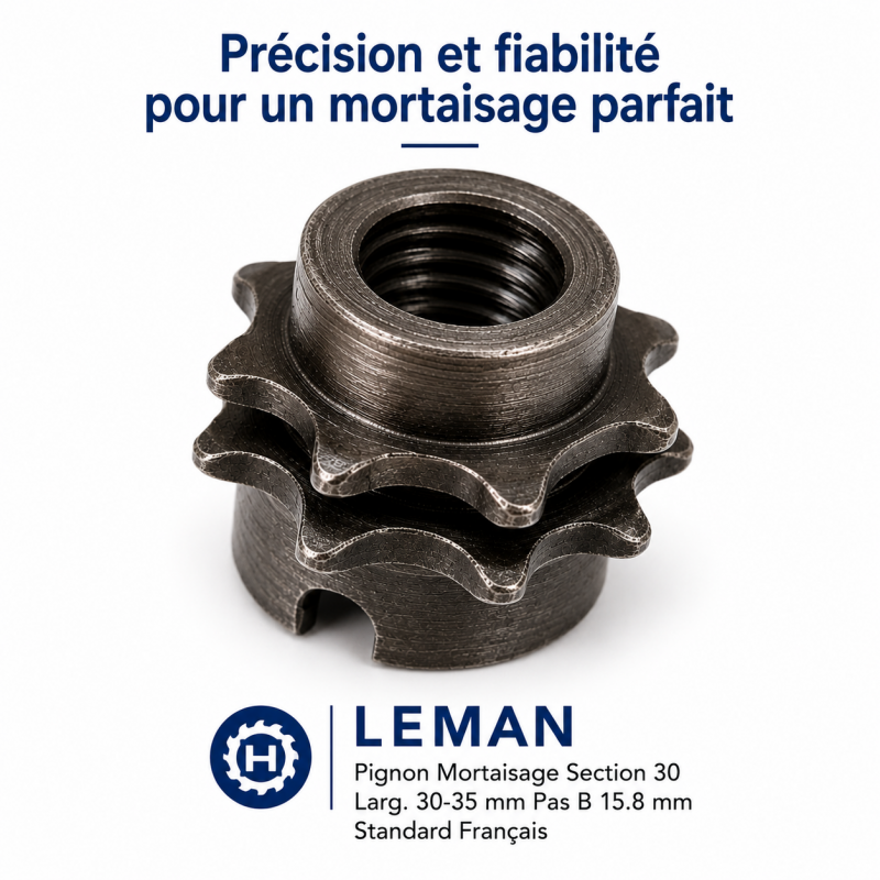 Leman Pignon Mortaisage Sect. 30 L30-35 LEMAN Kobleo