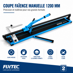 Leman Coupe-Faience Manuel 1200mm FIXTEC Kobleo
