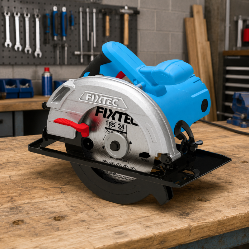 Leman Scie Circulaire 185mm 1500W FIXTEC Kobleo