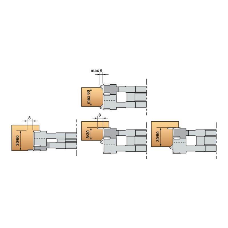 Porte-Outils Extensible Multi-Fonctions D. 160 mm, Leman