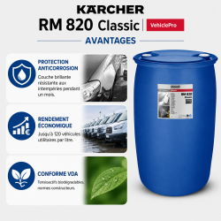 Karcher Cire Chaude VehiclePro Hot Wax RM 820 Classic 200 L, Karcher Kobleo
