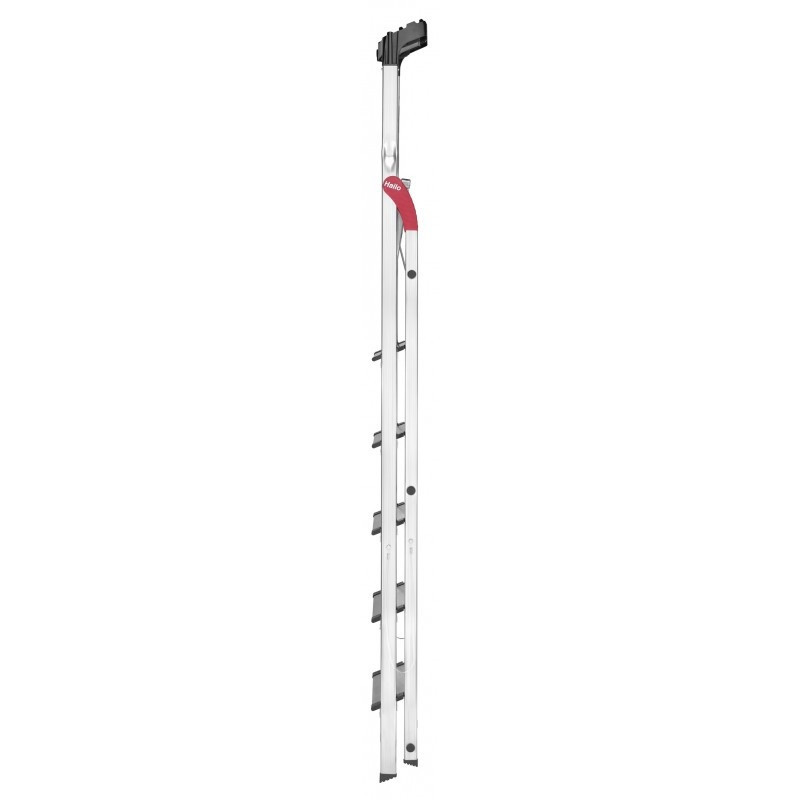 Hailo Escabeau de sécurité ProfiStep XXL 6 marches Ht travail 3,05m Hailo Kobleo