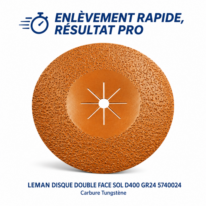 Leman Disque Sol Carbure D400 Gr24 LEMAN Kobleo