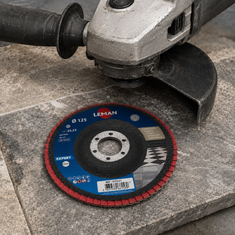 Leman Disque Lamelles Diamant D125 Gr200 LEMAN Kobleo